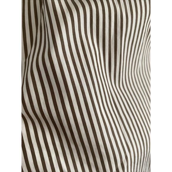 Dice Kayek Nordstrom EU 44 Striped Cotton Bottom down Oversized‎ Lagom Blouse - Picture 6 of 9